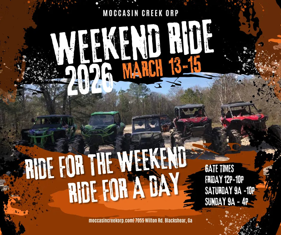WEEKEND RIDE MARCH 13th-15th