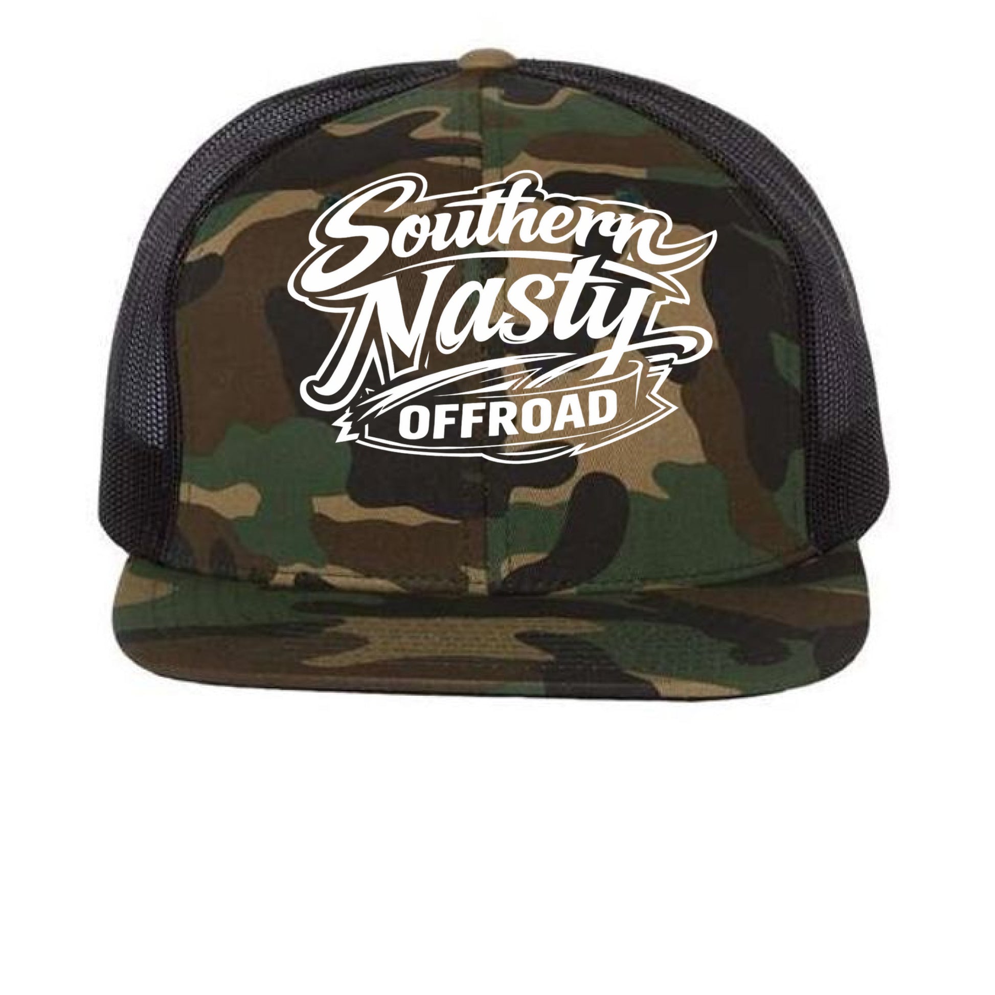 Green Camo/ Black - FRONT