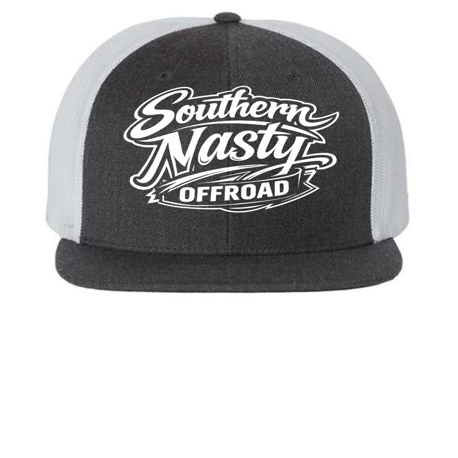Heather Charcoal/ White - FRONT