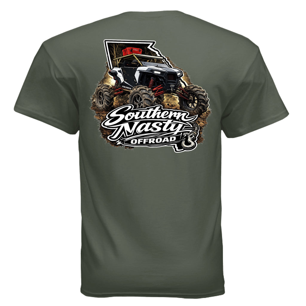 MILITARY GREEN - BACK