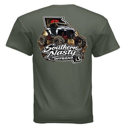 MILITARY GREEN - BACK