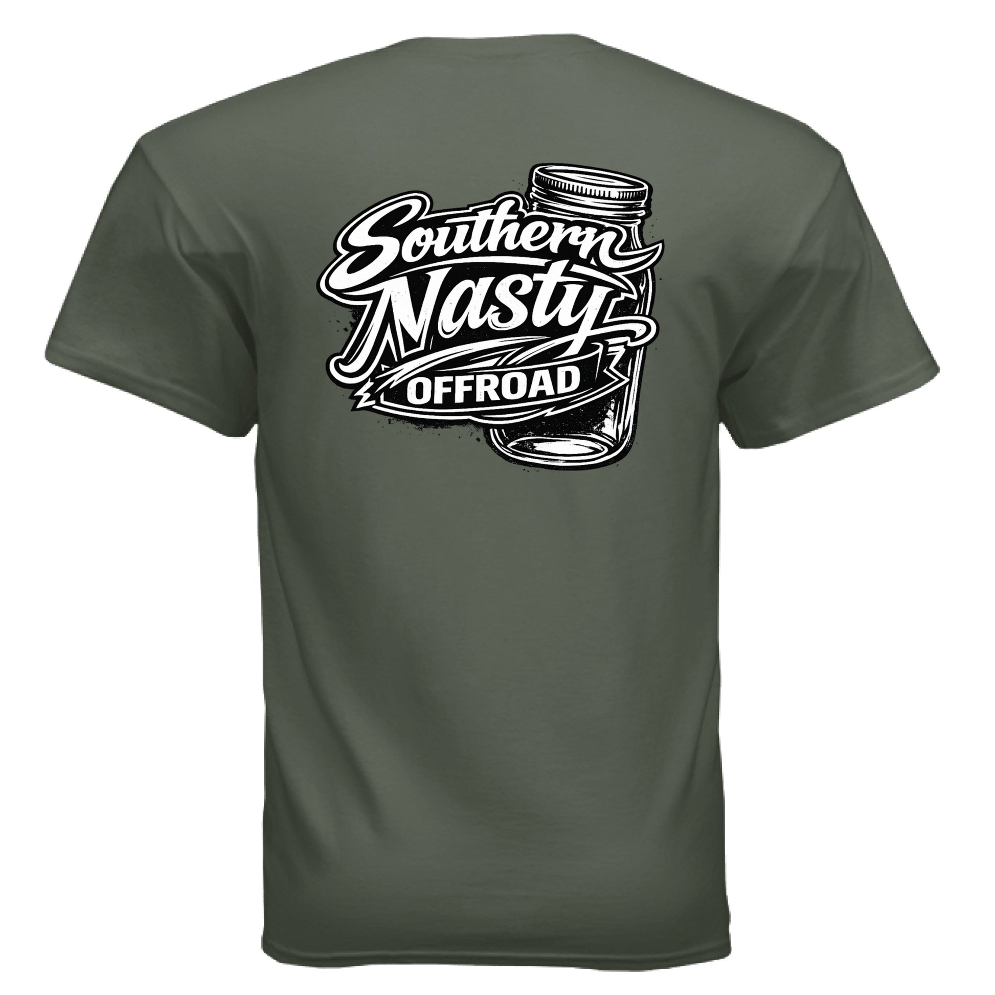 MILITARY GREEN - BACK