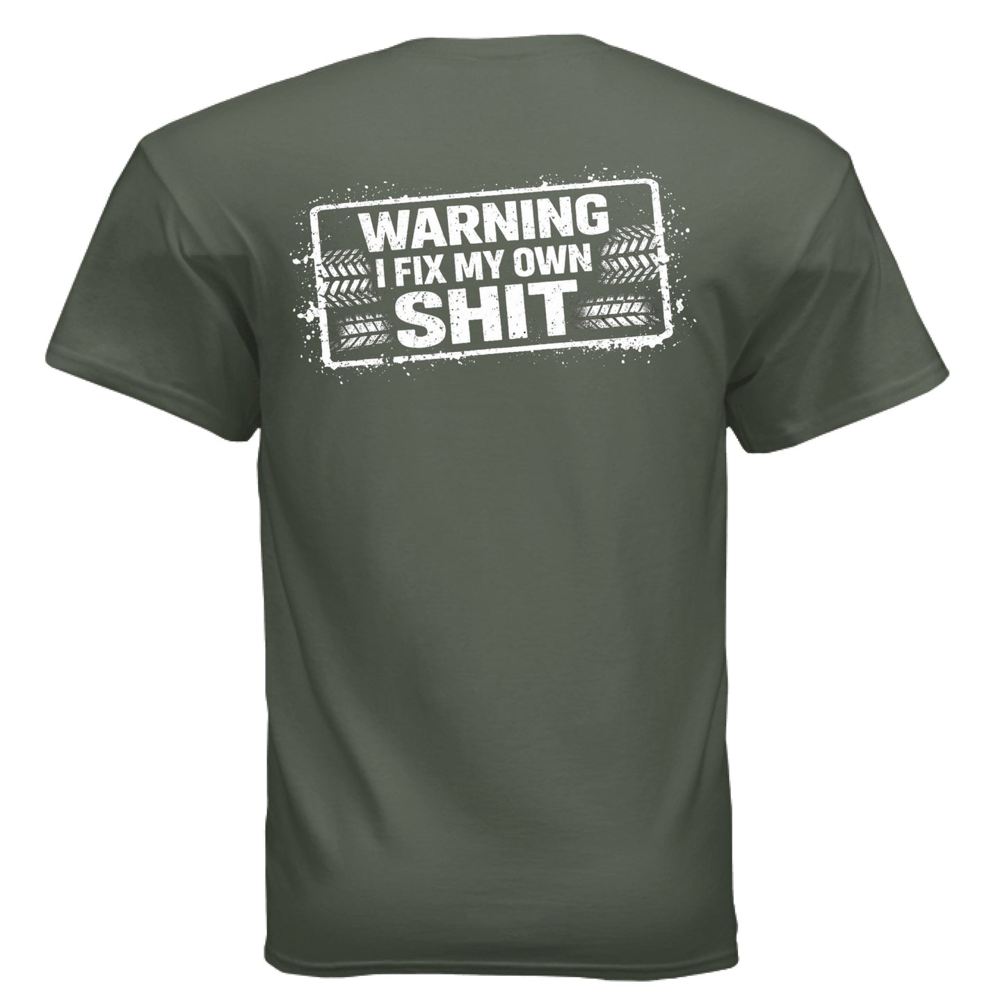 MILITARY GREEN - BACK
