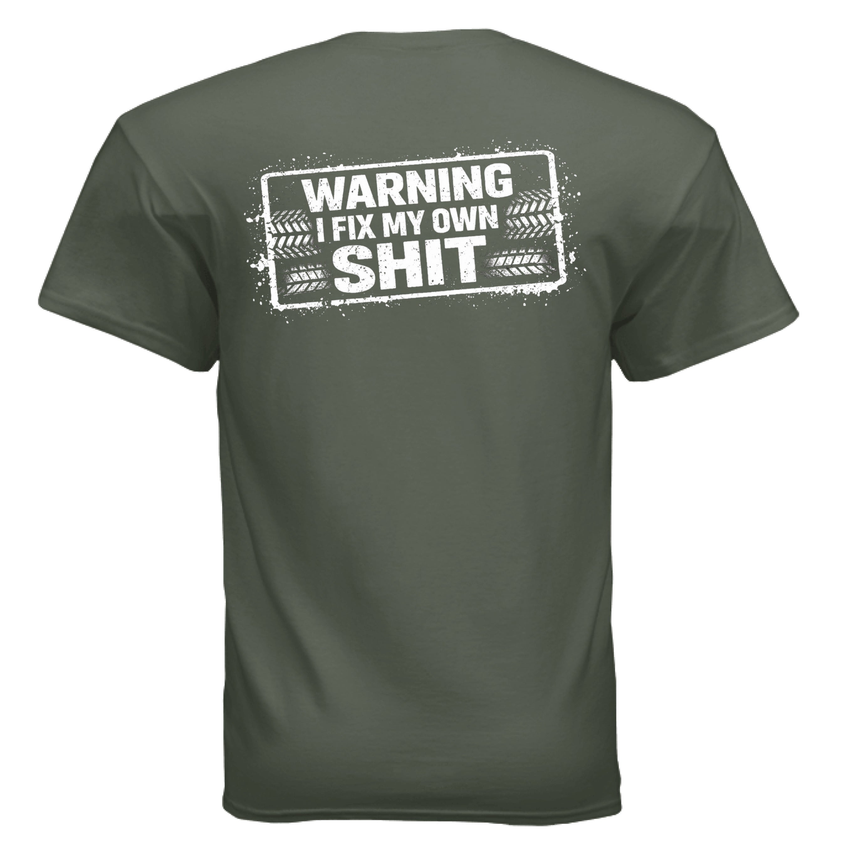 MILITARY GREEN - BACK