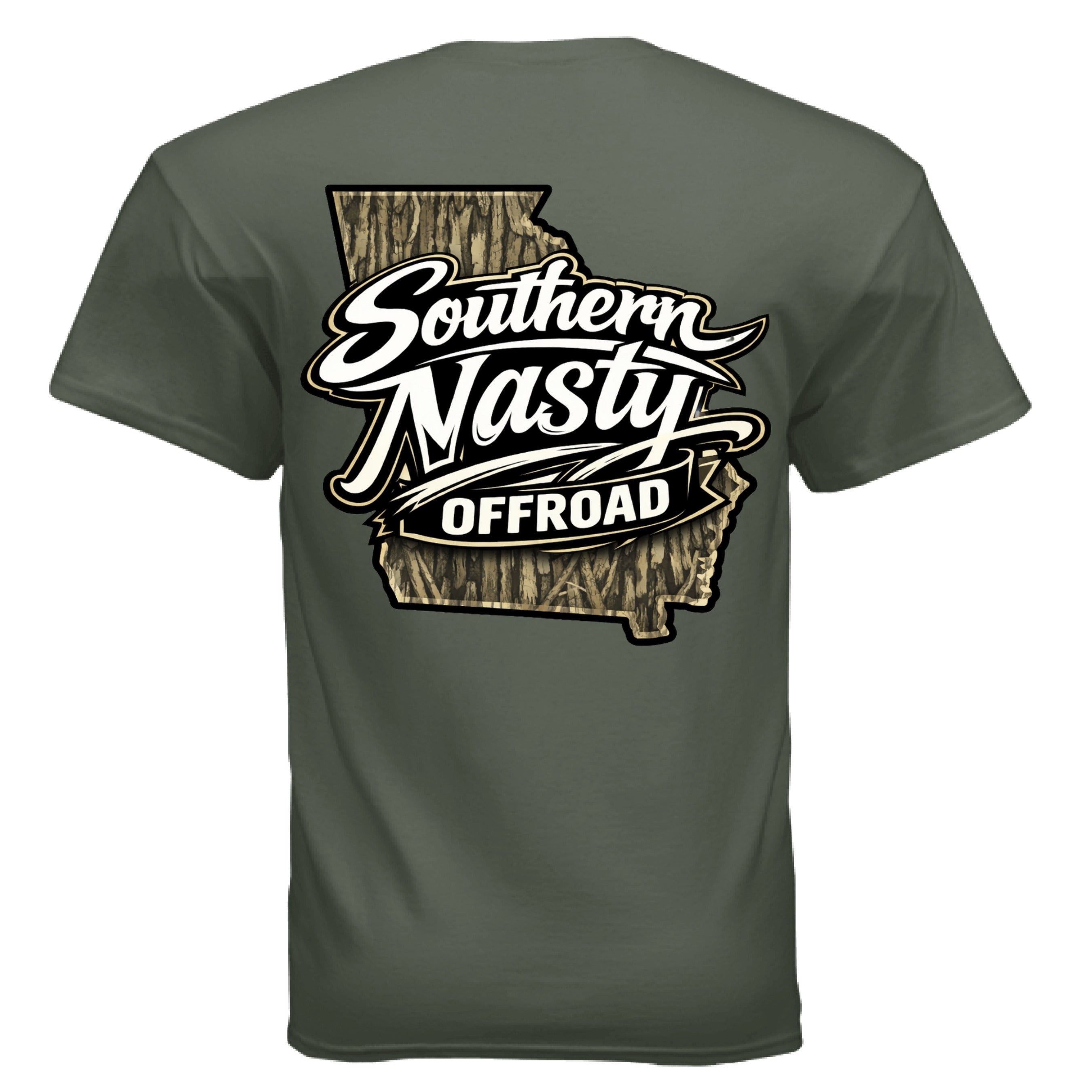 MILITARY GREEN - BACK