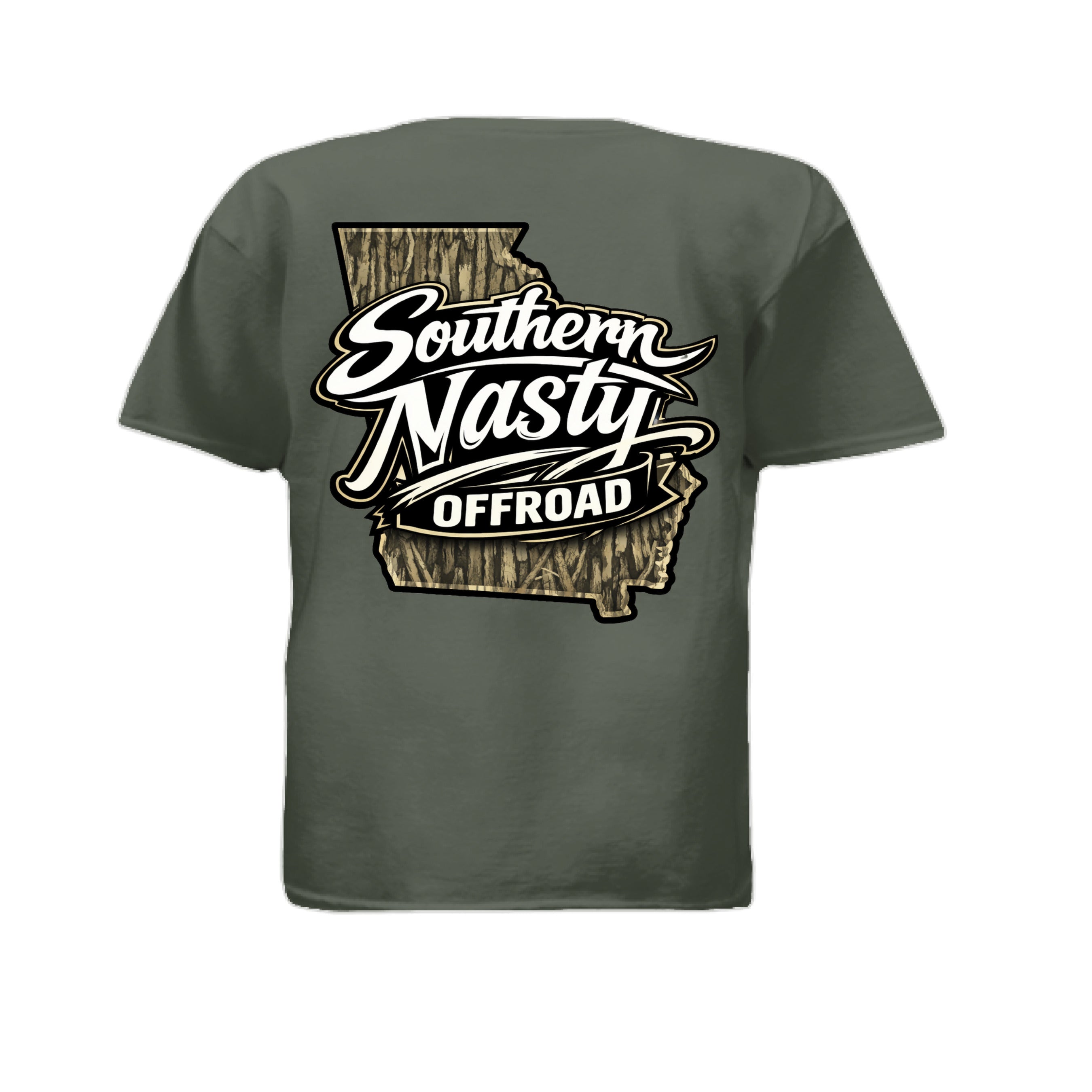 MILITARY GREEN - BACK