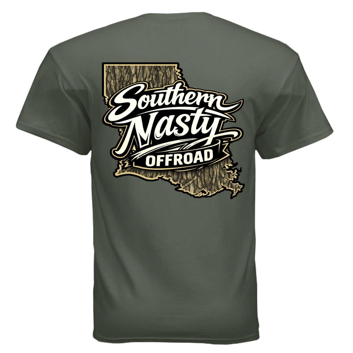 MILITARY GREEN - BACK