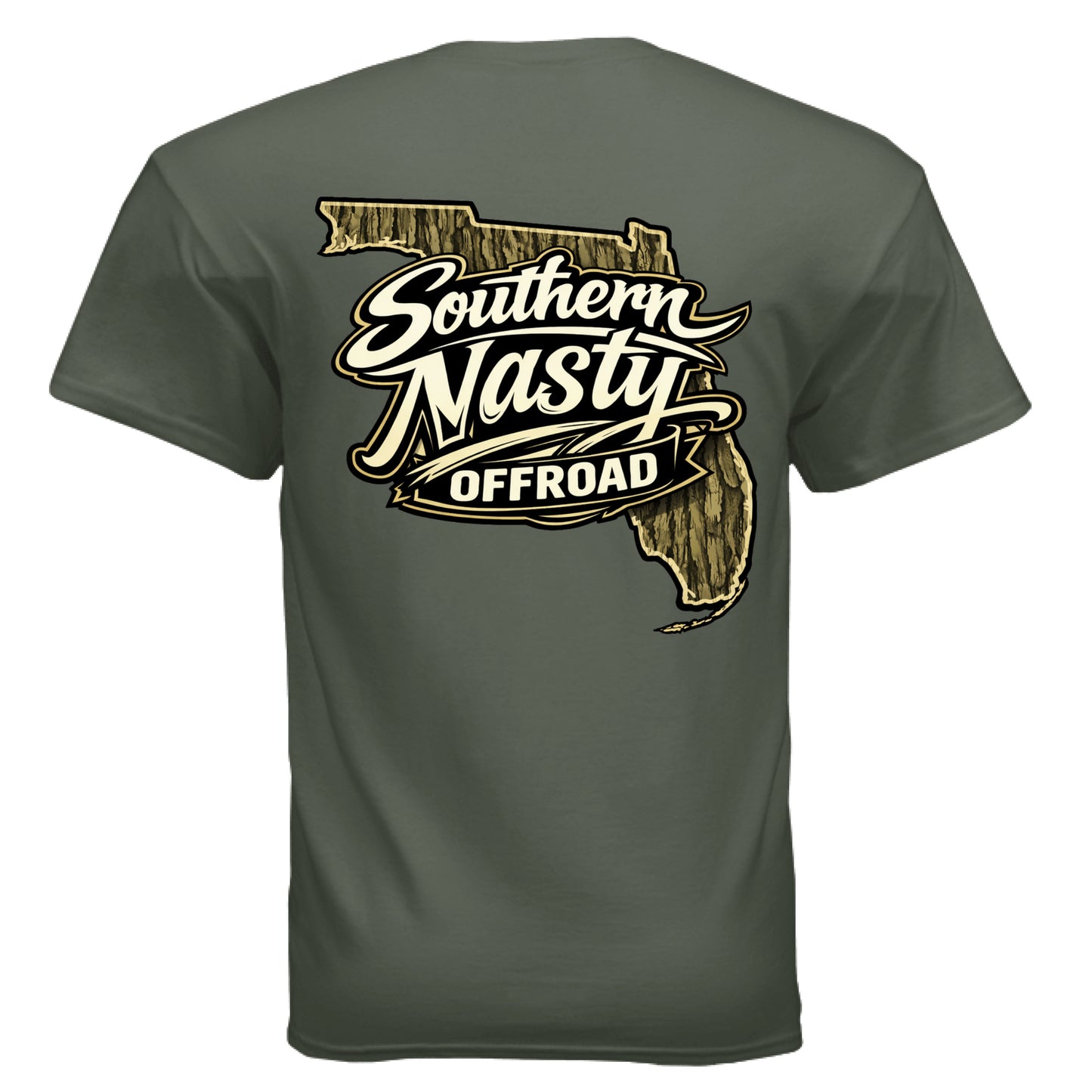 MILITARY GREEN - BACK