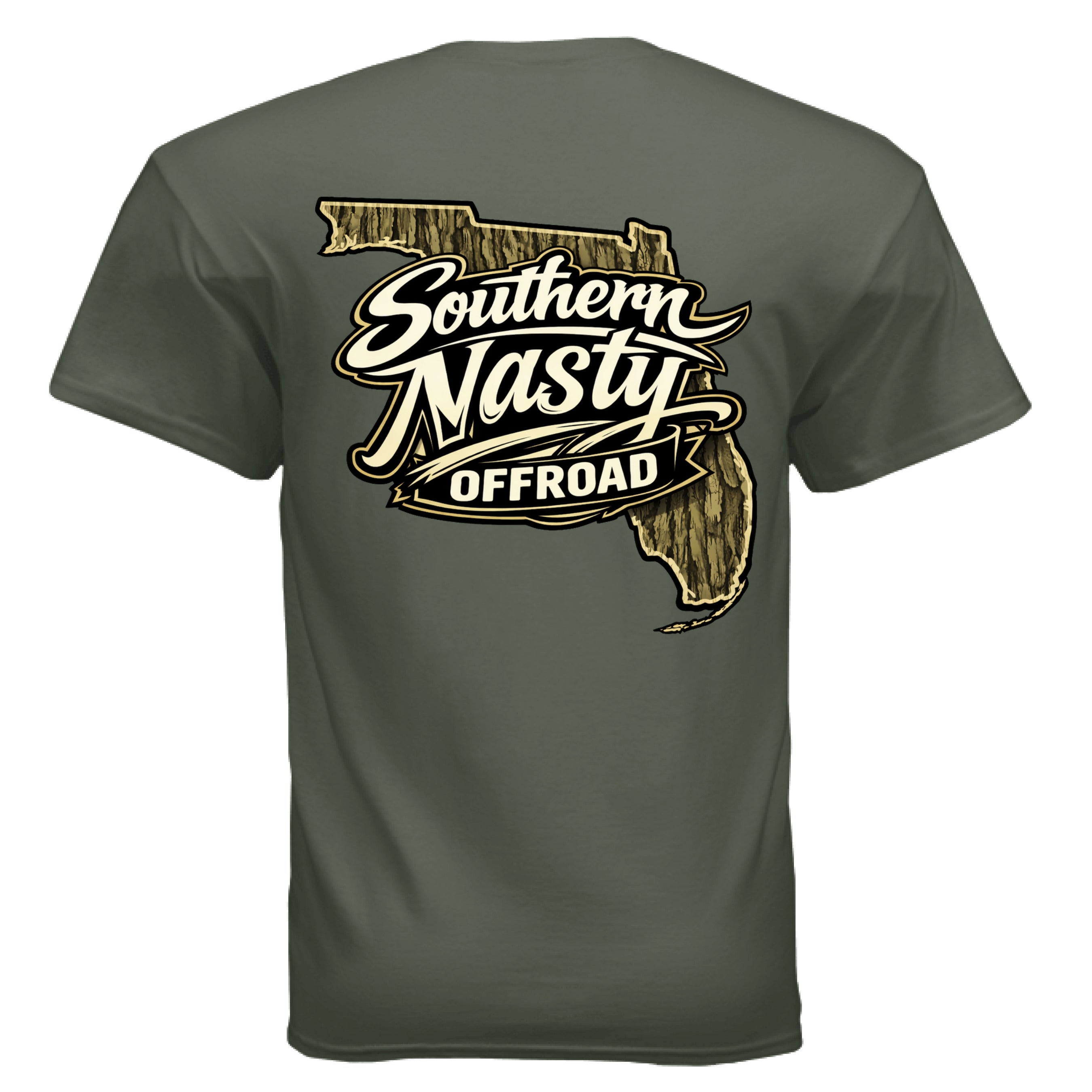MILITARY GREEN - BACK