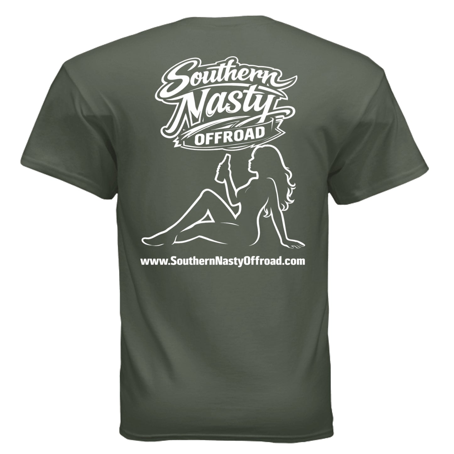 MILITARY GREEN - BACK