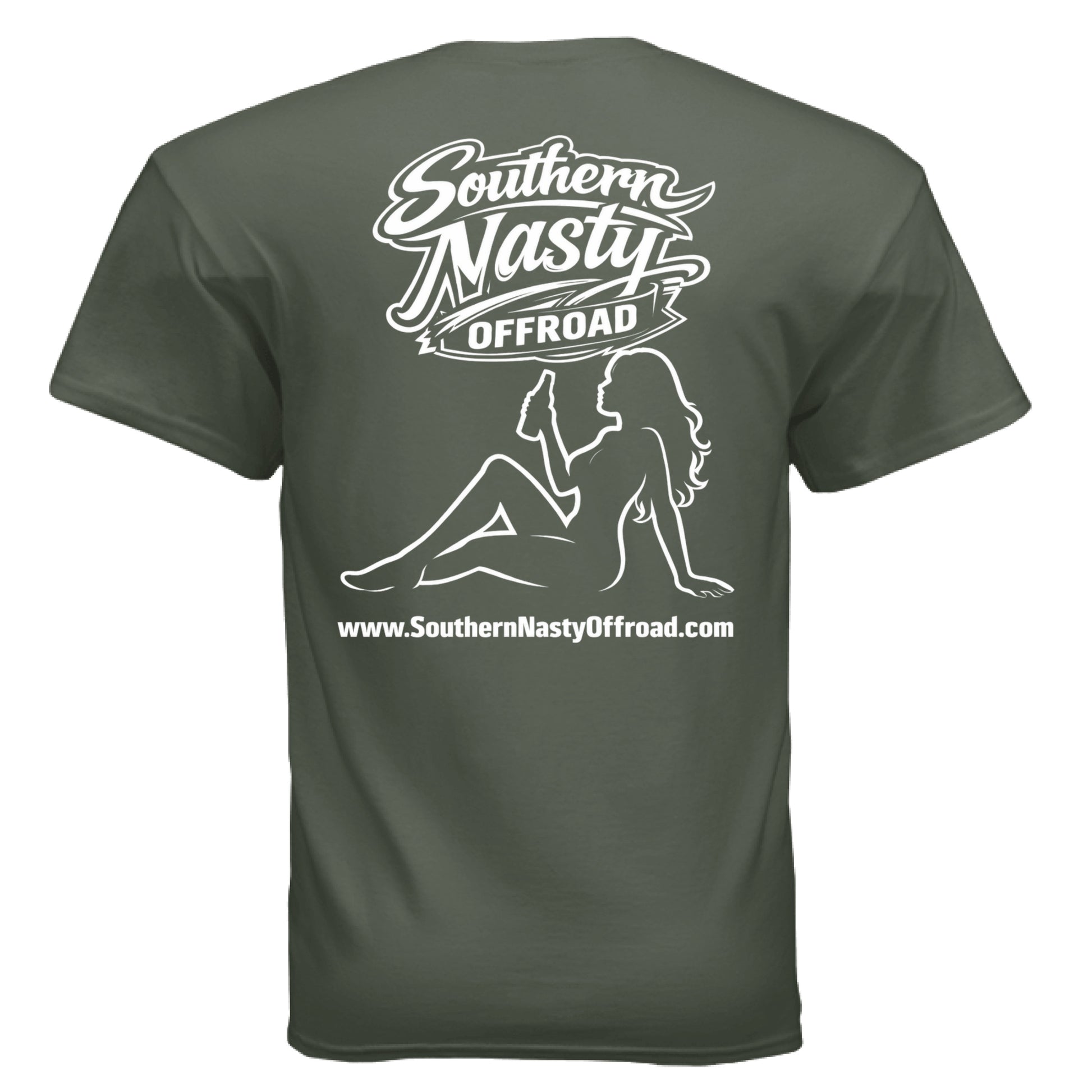 MILITARY GREEN - BACK