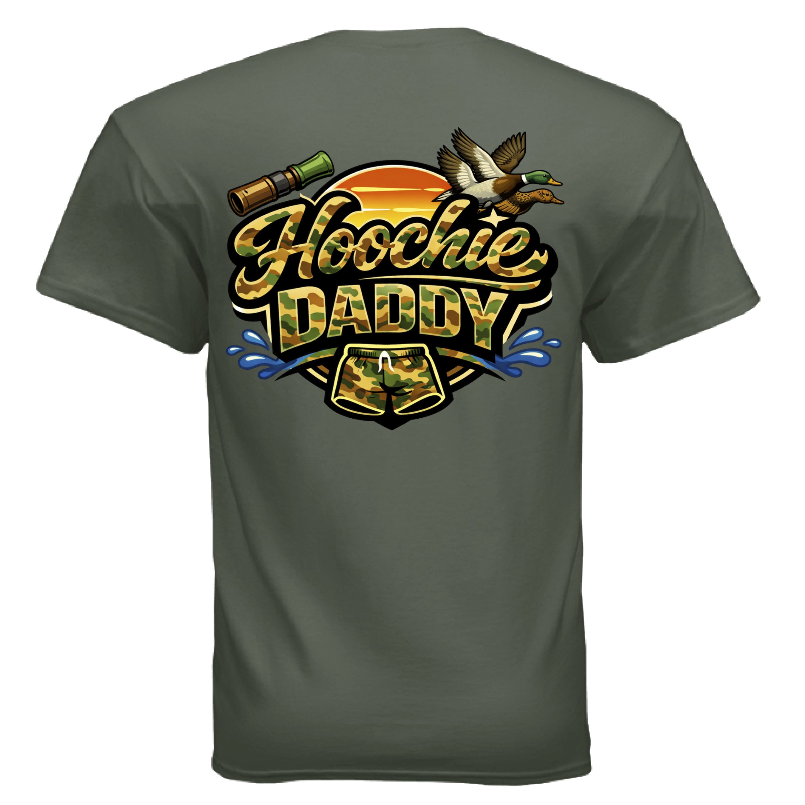 MILITARY GREEN - BACK