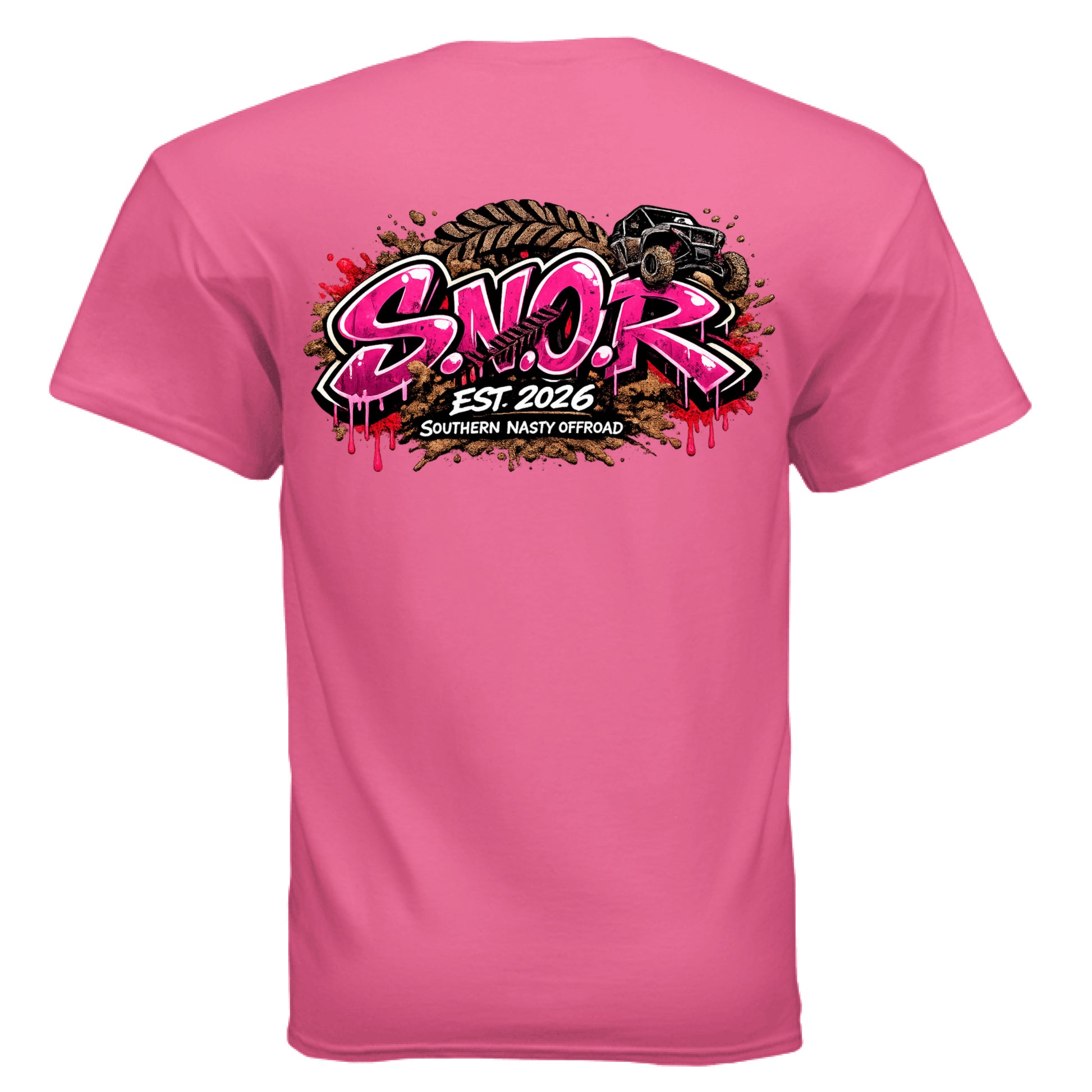 SAFETY PINK - BACK