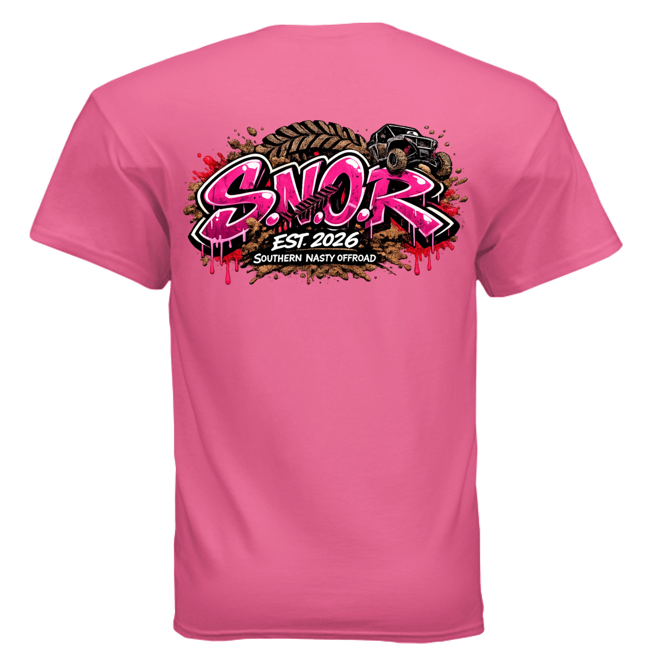 SAFETY PINK - BACK