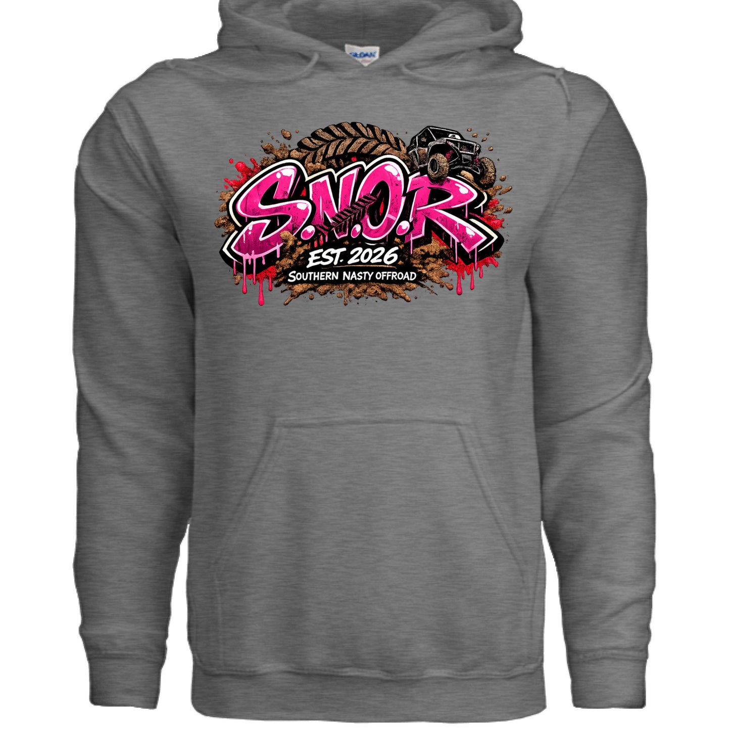 GRAPHITE HEATHER - FRONT
