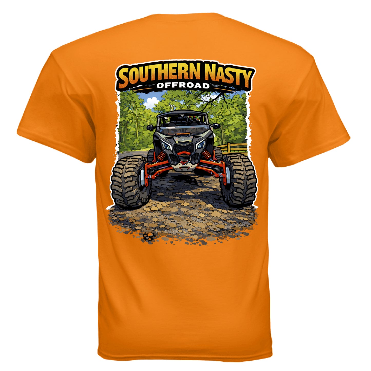 SAFETY ORANGE - BACK