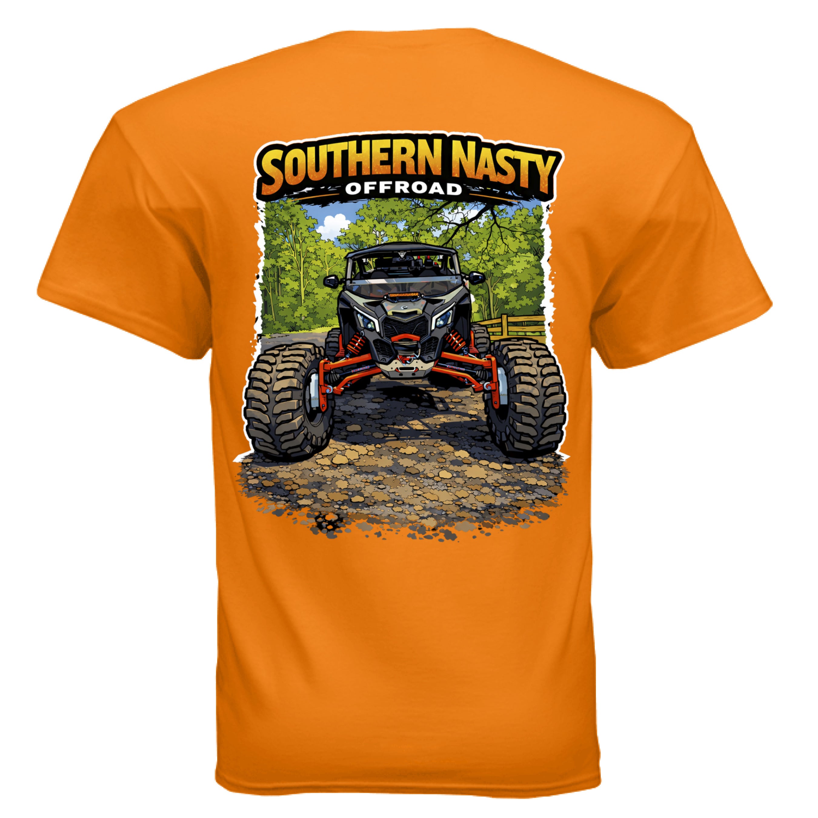 SAFETY ORANGE - BACK
