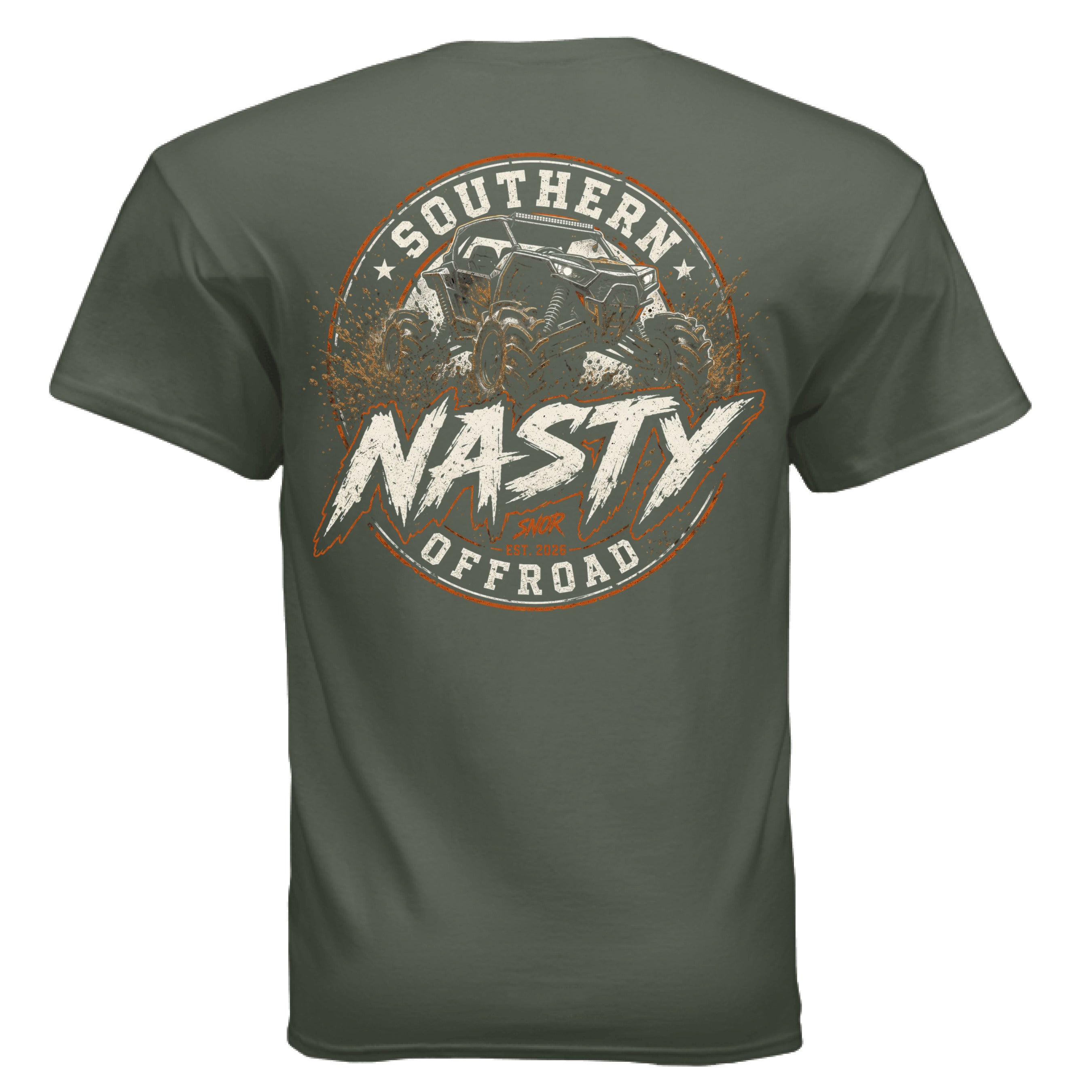 MILITARY GREEN - BACK